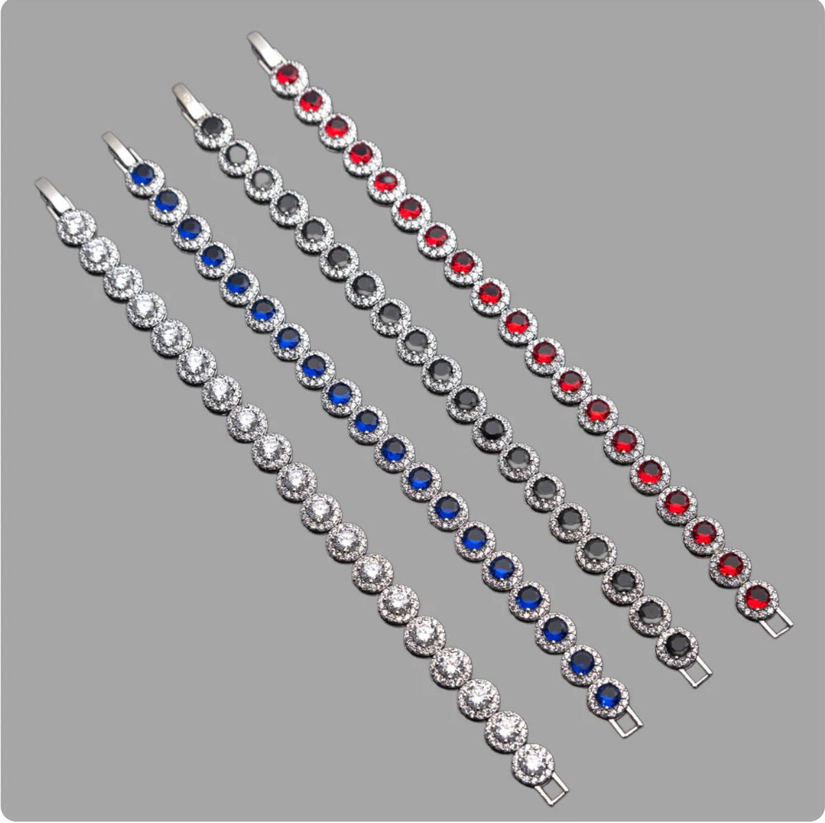 Delusion Diamond Circle Bracelet